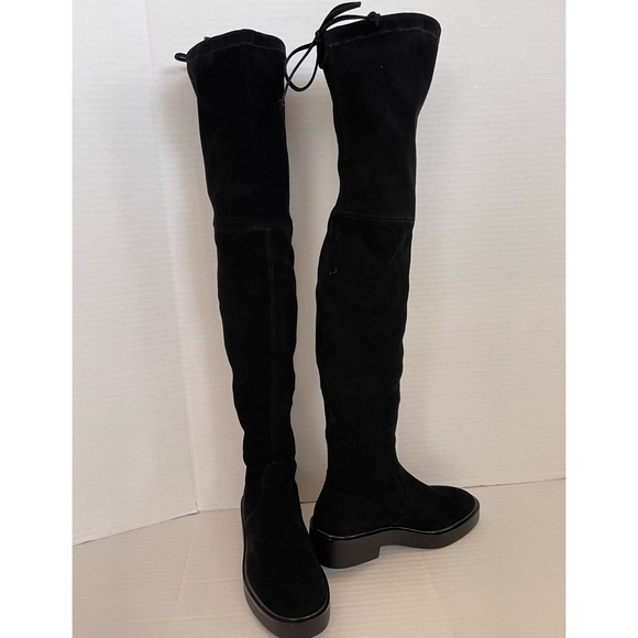NEW Stewart Weitzman Lowland Lift thigh high boots - Picture 4 of 16